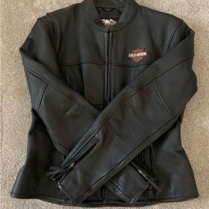 Leather Harley Davidson Jacket
